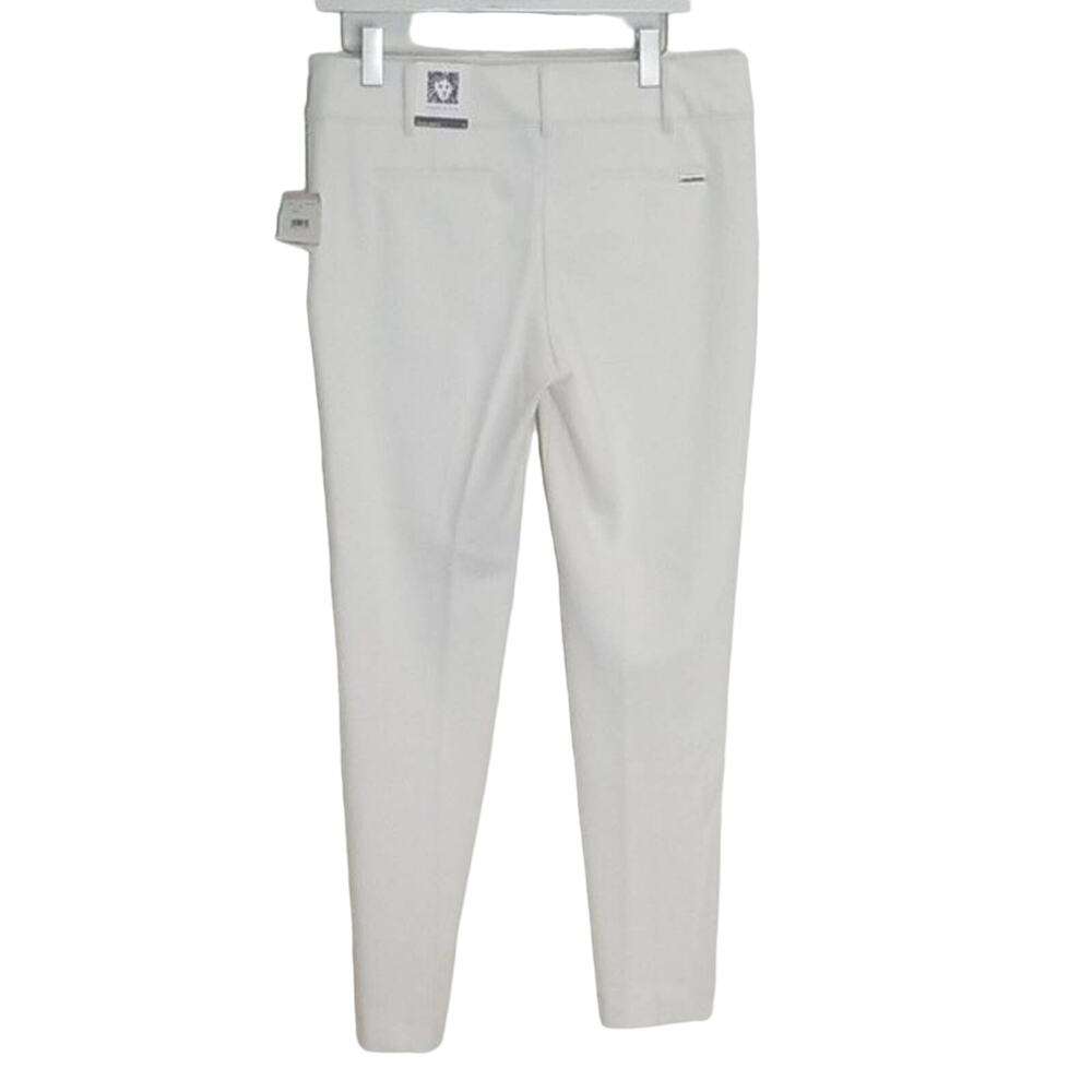 NWT Anne Klein White Slim Ankle Pants - Picture 5 of 10
